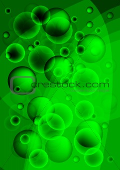 Vibrant bubbly background (eps 10)