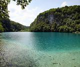 The Plitvice Lakes in the Plitvice Lakes municipality, in the mountainous region of Lika.