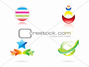 abstract symbols for design Set