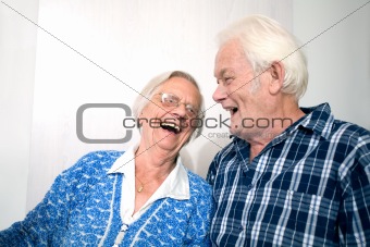 Happy old people