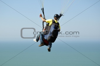 Double Paragliding