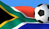 banner of  world cup south africa