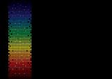 Rainbow spectrum banner