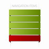 modern navigation items
