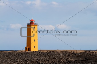 Yellow light tower