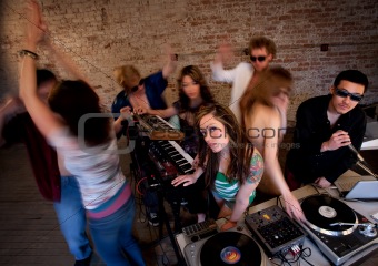 1970s Disco Music Party