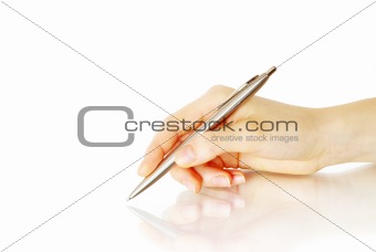  pen in hand