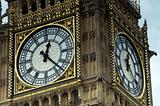 London closeup of Big clock