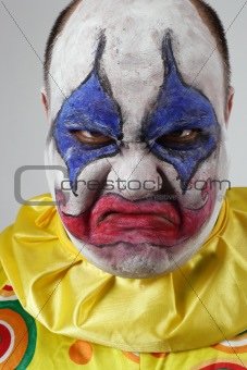 Evil psycho clown