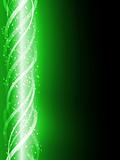 Green Colorful Glowing Lines Background. 