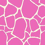 Seamless pink giraffe texture pattern