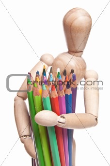 toy with color pencil