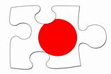 Japanese flag puzzle