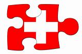 Swiss flag puzzle