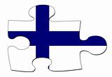 Finnish flag puzzle
