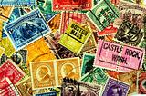 Classic America postage stamps