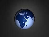 World globe - Blue Earth