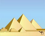 Group of the Egyptian pyramids