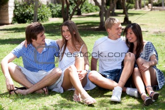 group of Romantic couples 