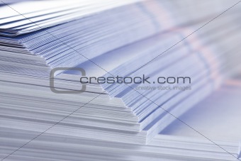 stack of flyers