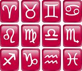 zodiac icons set