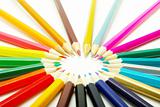  coloured pencils  