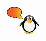 Talking penguin