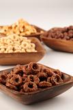Chocolate and honey cereals