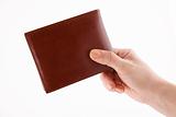 Wallet hand concept