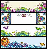 Floral banners (floral series)