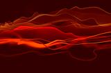 Abstract red waves and smoke background texture