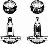Free Drink Rubber stamp
