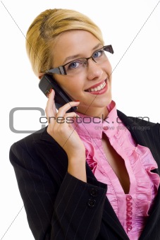 Beautiful Woman on Phone