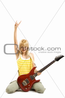 passionate rock girl
