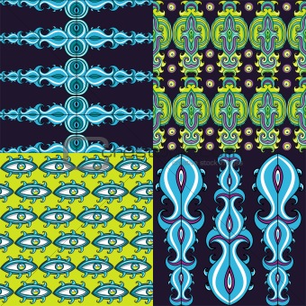 Seamless wave patterns