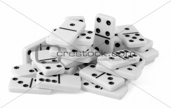 Handful of dominoes
