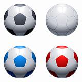 Soccer balls.