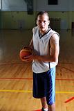 basketball man portrait