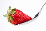 Strawberry on Spoon
