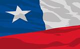 Vector flag of Chile