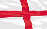 Vector flag of England
