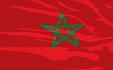 Vector flag of Maroc