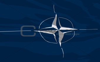 Vector flag of Nato