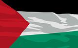 Vector flag of Palestine