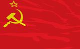 Vector flag of USSR