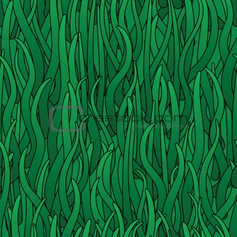 Abstract background of green grass