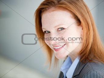 Portrait of a beautiful businesswoman
