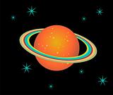 Saturn Planet illustration