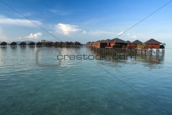 mabul island water resort borneo