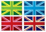 British grunge flags